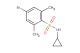 4-bromo-N-cyclopropyl-2,6-dimethylbenzenesulfonamide
