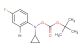 N-(2-bromo-4-fluorophenyl)-O-(tert-butoxycarbonyl)-N-cyclopropylhydroxylamine