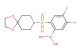 (2-(1,4-dioxa-8-azaspiro[4.5]decan-8-ylsulfonyl)-4,5-difluorophenyl)boronic acid