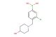 (3-chloro-4-((4-hydroxypiperidin-1-yl)methyl)phenyl)boronic acid