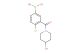 (4-chloro-3-(4-hydroxypiperidine-1-carbonyl)phenyl)boronic acid