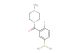 4-fluoro -3-(4-methylpiperazine-1-carbonyl)- phenyl boronic acid