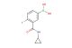 (3-(cyclopropylcarbamoyl)-4-fluorophenyl)boronic acid