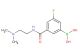 (3-((2-(dimethylamino)ethyl)carbamoyl)-5-fluorophenyl)boronic acid