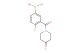 (4-fluoro-3-(4-oxopiperidine-1-carbonyl)phenyl)boronic acid
