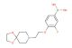 (4-(2-(1,4-dioxa-8-azaspiro[4.5]decan-8-yl)ethoxy)-3-fluorophenyl)boronic acid