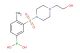 (3-((4-(2-hydroxyethyl)piperazin-1-yl)sulfonyl)-4-methylphenyl)boronic acid
