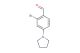 2-bromo-4-(pyrrolidin-1-yl)benzaldehyde