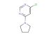 4-chloro-6-(pyrrolidin-1-yl)pyrimidine