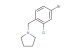 1-(4-bromo-2-chlorobenzyl)pyrrolidine