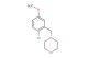 4-(2-chloro-5-methoxybenzyl)morpholine