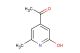 1-(2-hydroxy-6-methylpyridin-4-yl)ethanone