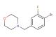 4-(4-bromo-3-fluorobenzyl)morpholine