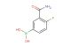 (3-carbamoyl-4-fluorophenyl)boronic acid