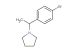 1-(1-(4-bromophenyl)ethyl)pyrrolidine