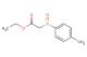 ethyl 2-(p-tolylsulfinyl)acetate