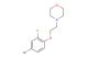 4-(2-(4-bromo-2-fluorophenoxy)ethyl)morpholine
