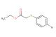 ethyl 2-(4-bromophenylthio)acetate