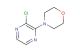 4-(3-chloropyrazin-2-yl)morpholine
