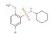 5-bromo-N-cyclohexyl-2-methoxybenzenesulfonamide