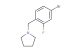 1-(4-bromo-2-fluorobenzyl)pyrrolidine
