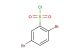 2,5-dibromobenzene-1-sulfonyl chloride