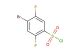 4-bromo-2,5-difluorobenzene-1-sulfonyl chloride
