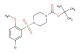 tert-butyl 4-((5-bromo-2-methoxyphenyl)sulfonyl)piperazine-1-carboxylate