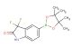 3,3-difluoro-5-(4,4,5,5-tetramethyl-1,3,2-dioxaborolan-2-yl)indolin-2-one