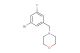 4-(3-bromo-5-fluorobenzyl)morpholine