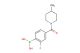 (2-fluoro-4-(4-methylpiperidine-1-carbonyl)phenyl)boronic acid