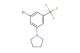 1-(3-bromo-5-(trifluoromethyl)phenyl)pyrrolidine