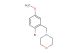 4-(2-bromo-5-methoxybenzyl)morpholine