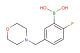 (2-fluoro-5-(morpholinomethyl)phenyl)boronic acid