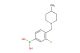 3-fluoro-4-((4-methylpiperidin-1-yl)methyl)phenylboronic acid