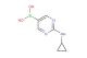 (2-(cyclopropylamino)pyrimidin-5-yl)boronic acid