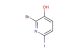 2-bromo-6-iodopyridin-3-ol