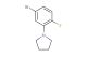 1-(5-bromo-2-fluorophenyl)pyrrolidine