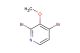 2,4-dibromo-3-methoxypyridine