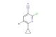 5-bromo-2-chloro-6-cyclopropylnicotinonitrile