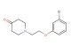 1-(2-(3-bromophenoxy)ethyl)piperidin-4-one