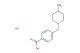 4-((4-methylpiperidin-1-yl)methyl)benzoic acid hydrochloride