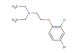 2-(4-bromo-2-chlorophenoxy)-N,N-diethylethanamine