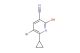 5-bromo-6-cyclopropyl-2-hydroxynicotinonitrile