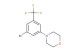 4-(3-bromo-5-(trifluoromethyl)phenyl)morpholine