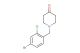 1-(4-bromo-2-chlorobenzyl)piperidin-4-one