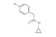 2-(4-bromophenyl)-N-cyclopropylacetamide