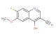 7-fluoro-4-hydroxy-6-methoxyquinoline-3-carbonitrile