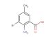 2-amino-3-bromo-5-methylbenzoic acid