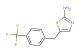 5-(4-(trifluoromethyl)benzyl)thiazol-2-amine